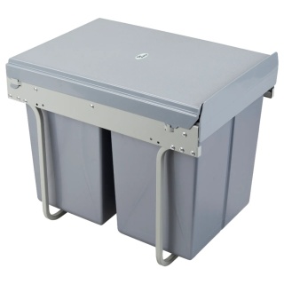 Segregator na śmieci potrójny 400 Cichy Domyk CLG-601 AMIX