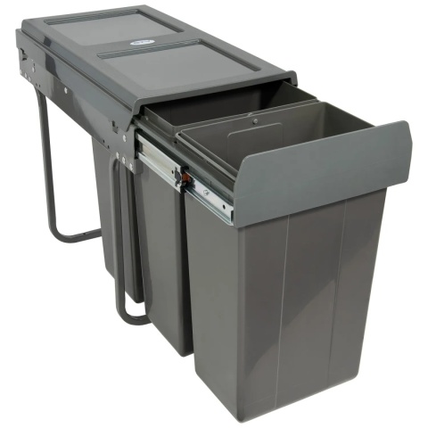 Segregator na śmieci potrójny PRACTI ECO 300 CICHY DOMYK GTV