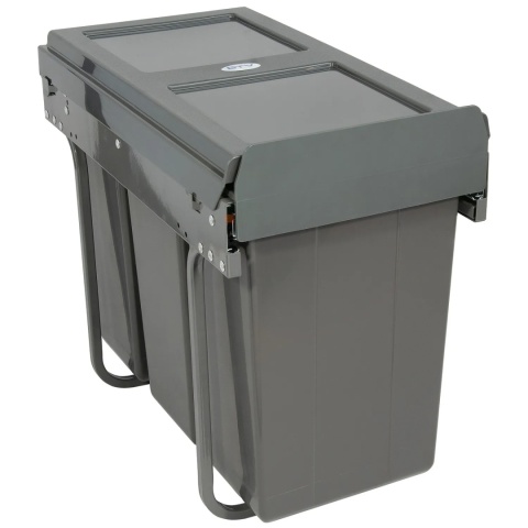 Segregator na śmieci potrójny PRACTI ECO 300 CICHY DOMYK GTV