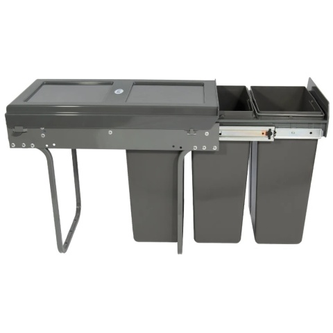 Segregator na śmieci potrójny PRACTI ECO 300 CICHY DOMYK GTV