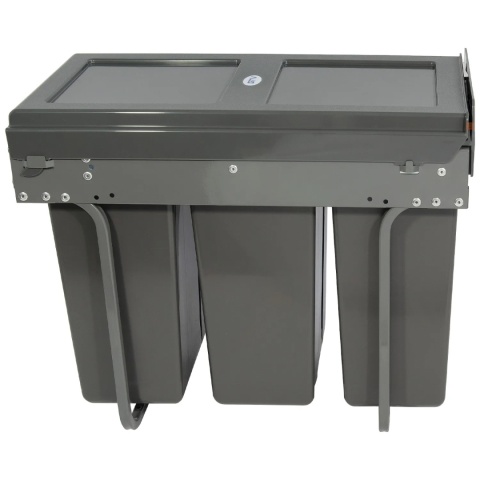 Segregator na śmieci potrójny PRACTI ECO 300 CICHY DOMYK GTV