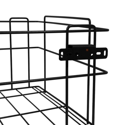 Sortownik na śmieci SQUARE 1x18L 2x8L 400 CICHY DOMYK Grafit