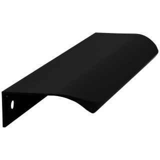 Uchwyt meblowy do szafek UA02 rozstaw 96mm Czarny AMIX