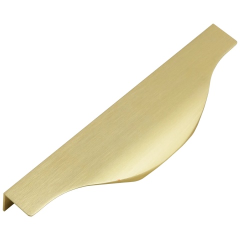 Uchwyt meblowy do szafek UA04 rozstaw 160mm Mosiądz AMIX