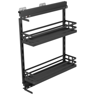 Kosz Cargo MPTJ009FL 26 2P boczny lewy Grafit AMIX