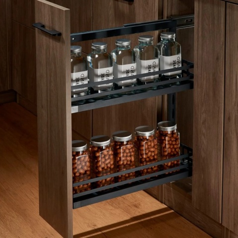 Kosz Cargo MPTJ009FL 26 2P boczny lewy Grafit AMIX