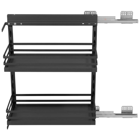 Kosz Cargo MPTJ009FL 30 2P boczny lewy Grafit AMIX