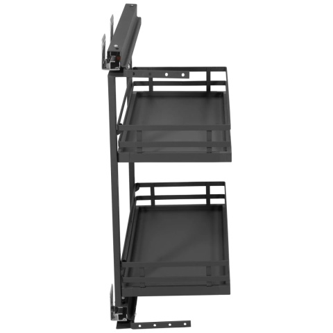 Kosz Cargo MPTJ009FL 30 2P boczny lewy Grafit AMIX