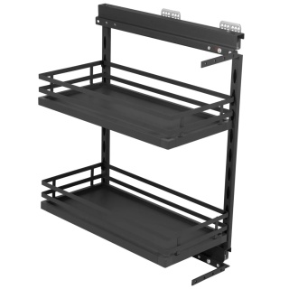 Kosz Cargo MPTJ009FR 30 2P boczny prawy Grafit AMIX