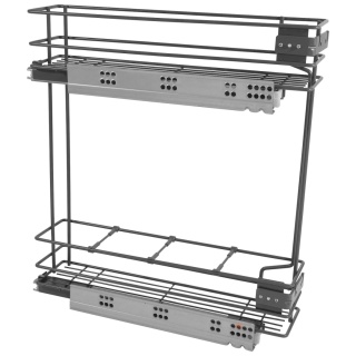 Kosz Cargo TITANE 15 2P boczne cichy domyk EMUCA