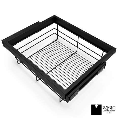 Kosz wielofunkcyjny do szafy 600MM HACK EMUCA Czarny