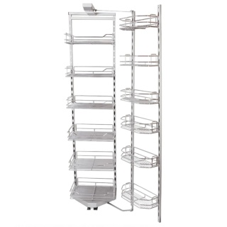 Magic Corner Cargo Maxi Stalowe Półki PTJ022F 450mm AMIX