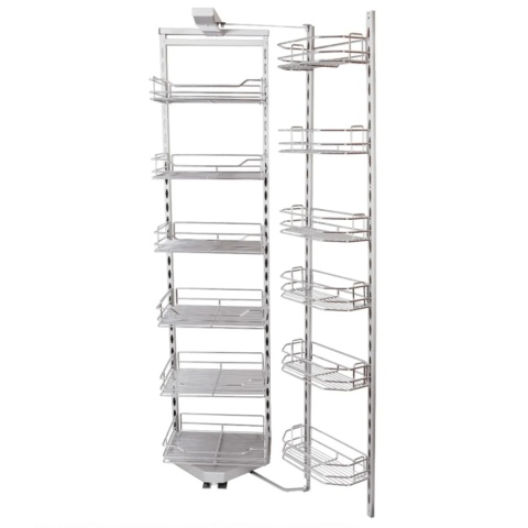 Magic Corner Cargo Maxi Stalowe Półki PTJ022F 600mm AMIX