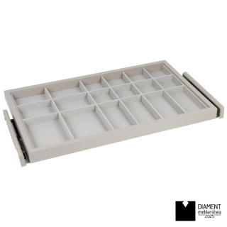 Półka szuflada organizer do szafy 600MM HACK EMUCA Kaszmir