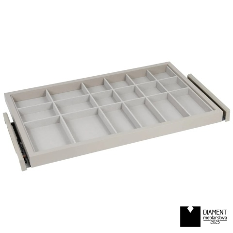 Półka szuflada organizer do szafy 800MM HACK EMUCA Kaszmir