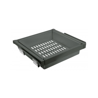Szuflada kosz metalowy do szafy garderoby 600MM ELITE Antracyt GTV