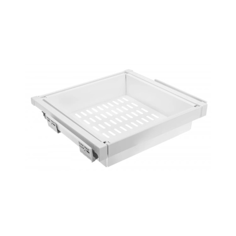 Szuflada kosz metalowy do szafy garderoby 900MM ELITE Biały GTV