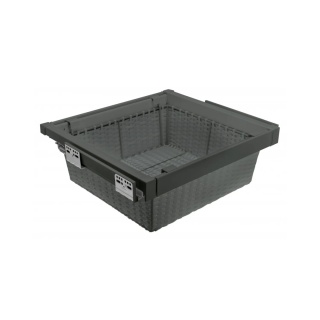 Szuflada kosz rattanowy do szafy garderoby 700MM ELITE Antracyt GTV