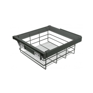 Szuflada kosz wielofunkcyjny do szafy garderoby 700MM ELITE Antracyt GTV