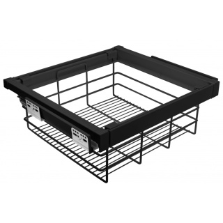 Szuflada kosz wielofunkcyjny do szafy garderoby 700MM ELITE Czarny GTV