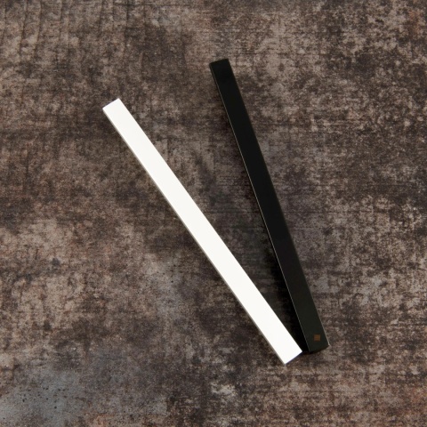 Uchwyt meblowy do szafek LCK-006 rozstaw 128mm Czarny LEBA