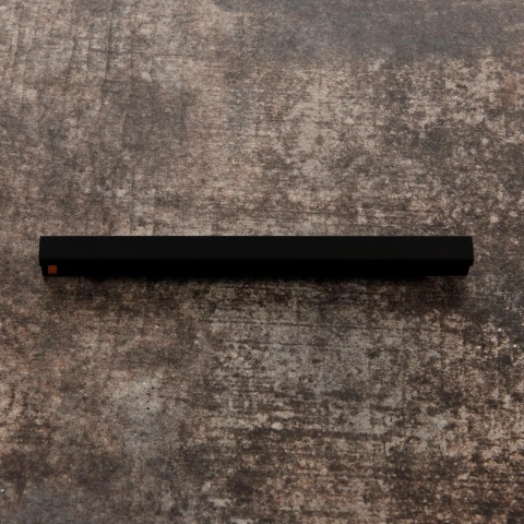 Uchwyt meblowy do szafek LCK-006 rozstaw 96mm Czarny LEBA