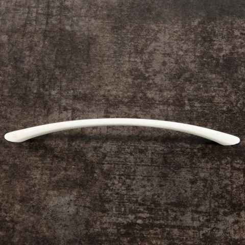 Uchwyt meblowy do szafek LCK-02 rozstaw 128mm Biały LEBA