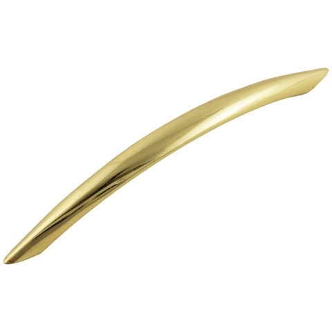 Uchwyt meblowy do szafek LCK-03 rozstaw 128mm Mosiądz LEBA