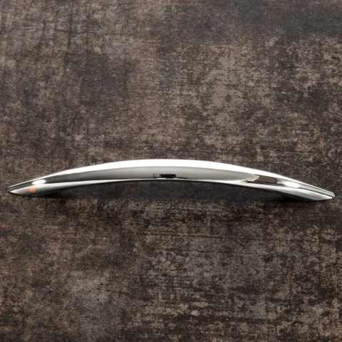 Uchwyt meblowy do szafek LCK-03 rozstaw 96mm Chrom LEBA