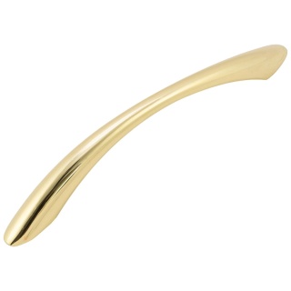 Uchwyt meblowy do szafek LCK-08 rozstaw 128mm Mosiądz LEBA