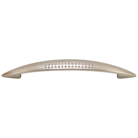 Uchwyt meblowy do szafek LCK-09 rozstaw 96mm Satyna LEBA