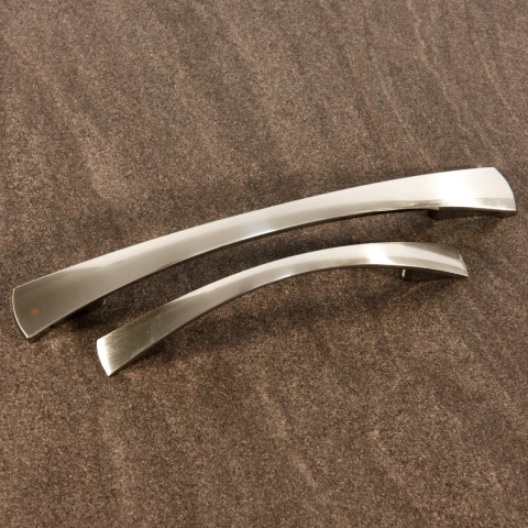 Uchwyt meblowy do szafek LCK-12 rozstaw 128mm Inox LEBA