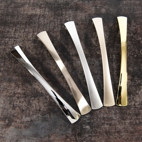 Uchwyt meblowy do szafek LCK-12 rozstaw 128mm Inox LEBA