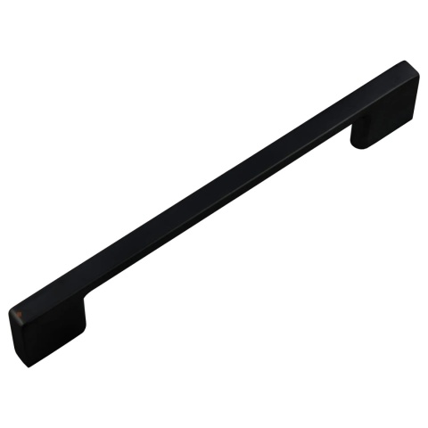 Uchwyt meblowy do szafek LCK-165 rozstaw 128mm Czarny LEBA