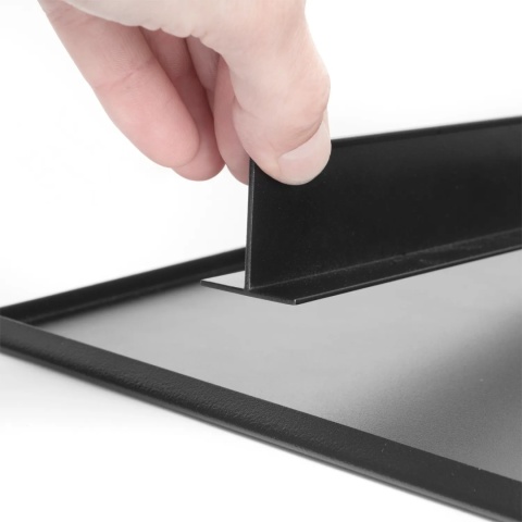 Półka szuflada taca do szafy 800MM HACK EMUCA Czarny