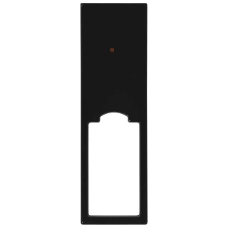 Środkowy uchwyt drążka do szafy LUXE Czarny Emuca