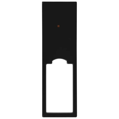 Środkowy uchwyt drążka do szafy LUXE Czarny Emuca