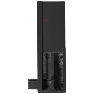 Uchwyt kątowy drążka do szafy LUXE Czarny Emuca