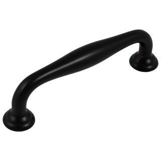 Uchwyt meblowy do szafek LCK-70 rozstaw 96mm Czarny LEBA