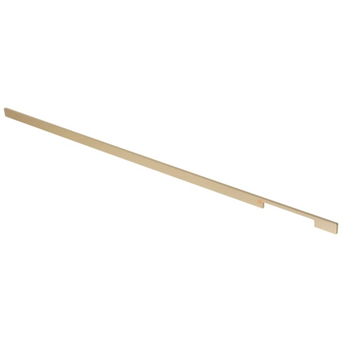 Uchwyt meblowy do szafek LINO L-1200mm Złoty szczotkowany REJS