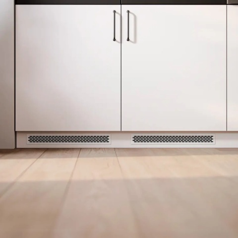 Uchwyt meblowy do szafek Nord rozstaw 128mm Czarny GTV