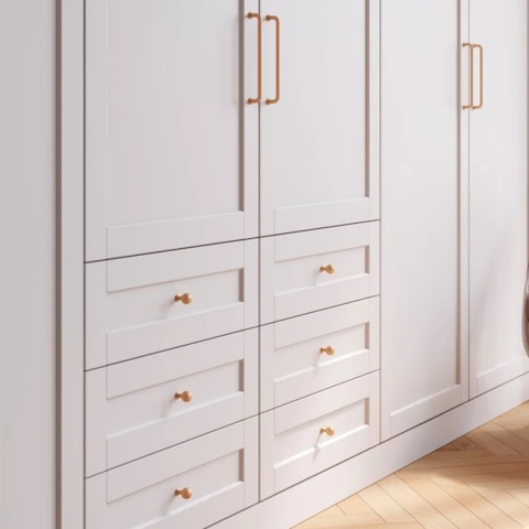 Uchwyt meblowy do szafek Nord rozstaw 320mm Mosiądz GTV