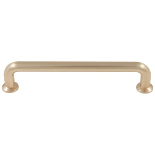 Uchwyt meblowy do szafek QHD-05 rozstaw 128mm Złoty szczotkowany LEBA