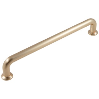 Uchwyt meblowy do szafek QHD-05 rozstaw 160mm Złoty szczotkowany LEBA