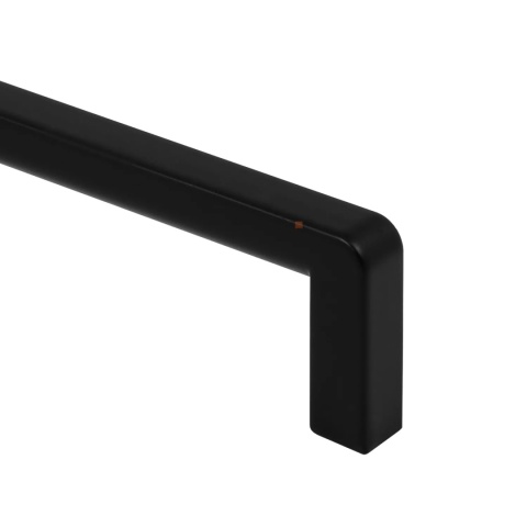 Uchwyt meblowy do szafek QHD-06 rozstaw 128mm Czarny LEBA