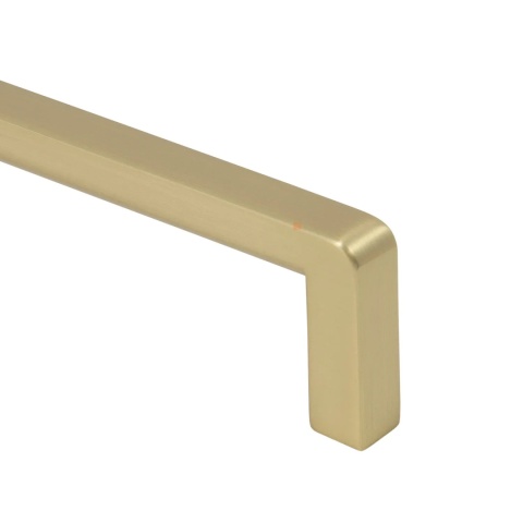 Uchwyt meblowy do szafek QHD-06 rozstaw 160mm Złoty szczotkowany LEBA