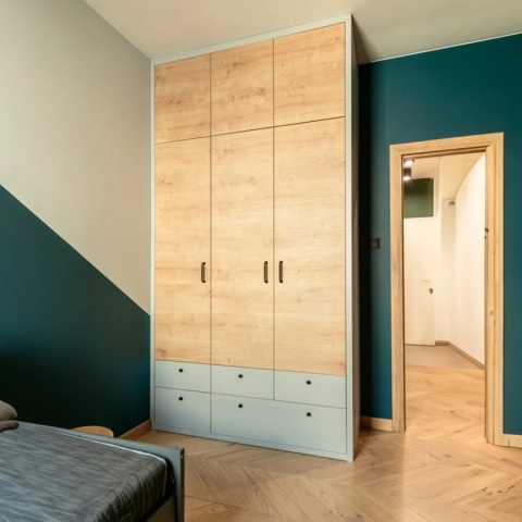 Uchwyt meblowy do szafek Structure rozstaw 128mm Czarny GTV