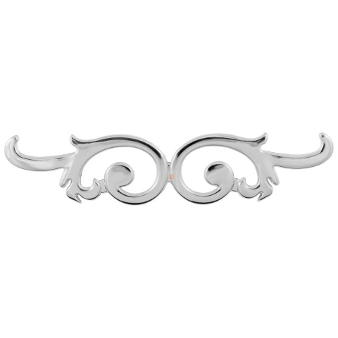 Uchwyt meblowy do szafek U088 rozstaw 96mm Chrom AMIX