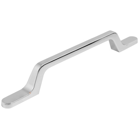 Uchwyt meblowy do szafek U098 rozstaw 128mm Chrom AMIX