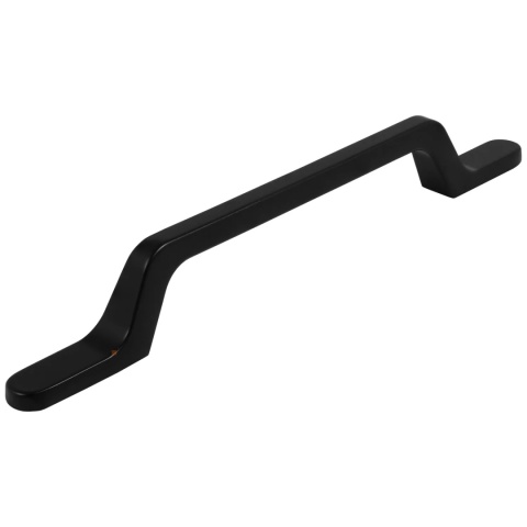 Uchwyt meblowy do szafek U098 rozstaw 128mm Czarny AMIX